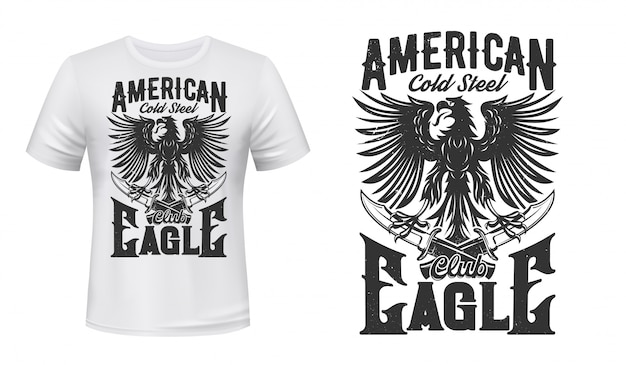 Download Free Gothic Eagle And Daggers For T Shirt Design Premium Vector Use our free logo maker to create a logo and build your brand. Put your logo on business cards, promotional products, or your website for brand visibility.