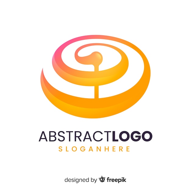 Download Free Download Free Gradient Abstract Logo Template Vector Freepik Use our free logo maker to create a logo and build your brand. Put your logo on business cards, promotional products, or your website for brand visibility.