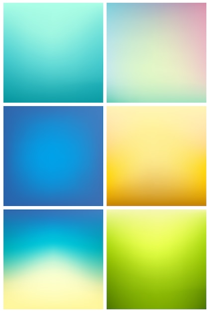 Free Vector Gradient background  collection