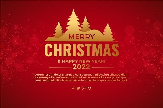 Christmas Help 2022 Utah Free Vector | Gradient Christmas Background