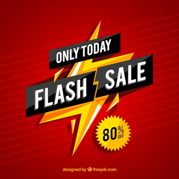Gradient flash sale background