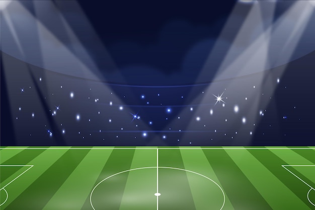 Free Vector | Gradient football field background