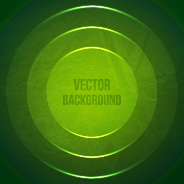 Gradient green rounded background