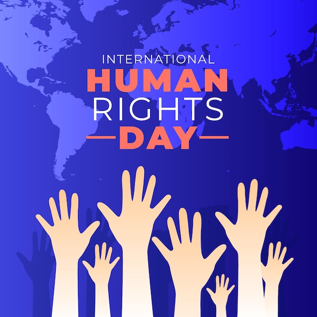 Premium Vector Gradient International Human Rights Day Illustration