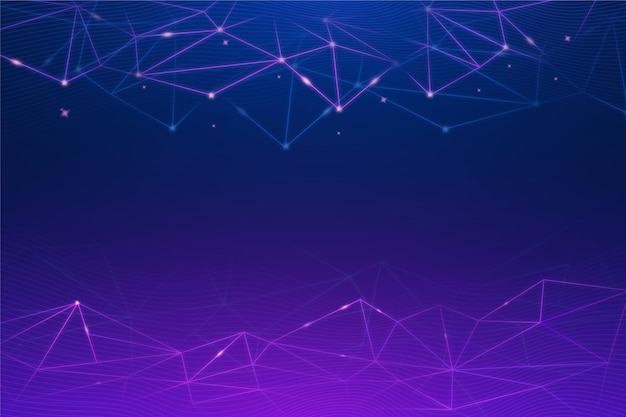 Premium Vector | Gradient network connection background