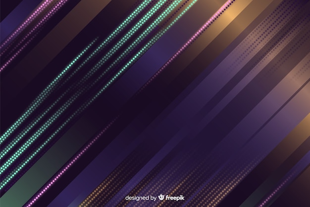 Gradient particles background Free Vector