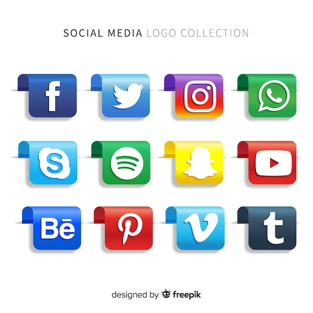 Download Free Gradient Social Media Logo Pack Free Vector Use our free logo maker to create a logo and build your brand. Put your logo on business cards, promotional products, or your website for brand visibility.