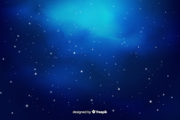 Premium Vector | Gradient Starry Night Background