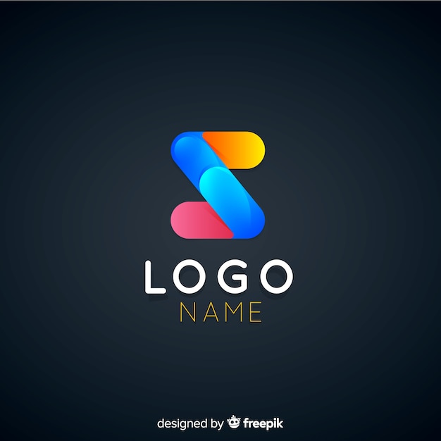 Download Free Gradient Technology Logo Template For Companies Free Vector Use our free logo maker to create a logo and build your brand. Put your logo on business cards, promotional products, or your website for brand visibility.