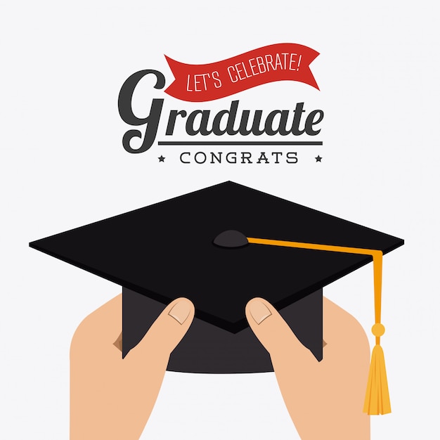 Download Graduation design. | Premium Vector