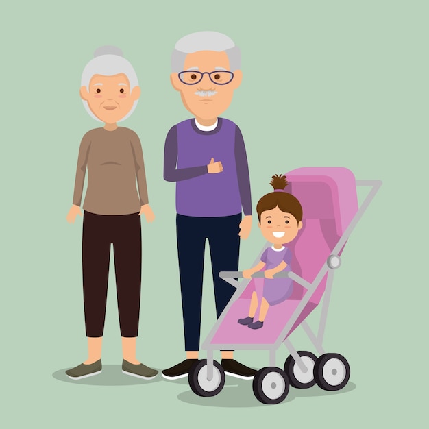 Download Free Grandparents Couple With Baby Avatars Characters Premium Vector Use our free logo maker to create a logo and build your brand. Put your logo on business cards, promotional products, or your website for brand visibility.