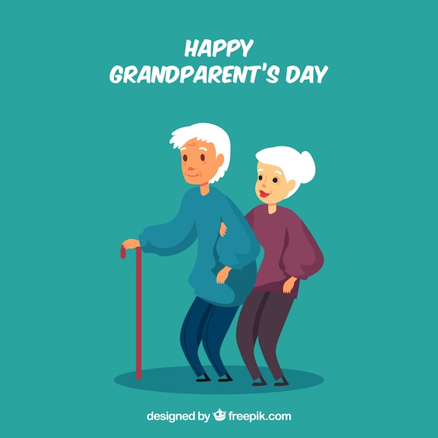 Download Grandparents day background | Free Vector