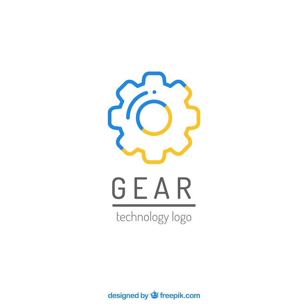 Download Free Download This Free Vector Graphics Gear Logo Vector Use our free logo maker to create a logo and build your brand. Put your logo on business cards, promotional products, or your website for brand visibility.