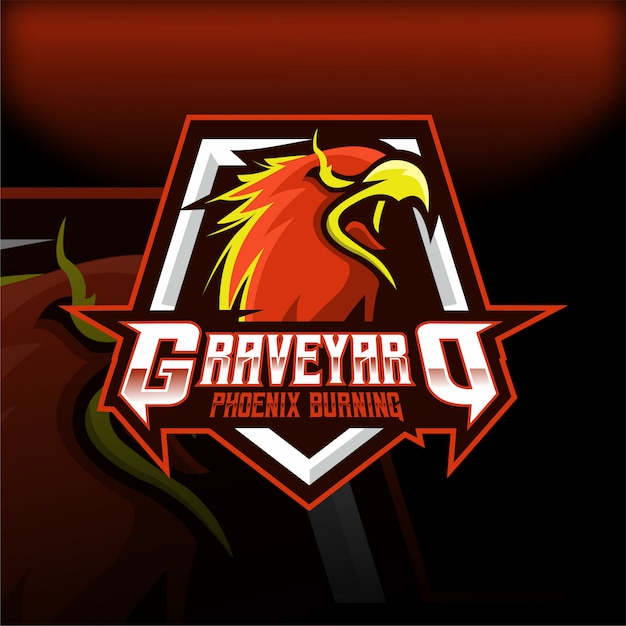 Download Free Graveyard Phoenix Burning Esport Mascot Logo Premium Vector Use our free logo maker to create a logo and build your brand. Put your logo on business cards, promotional products, or your website for brand visibility.