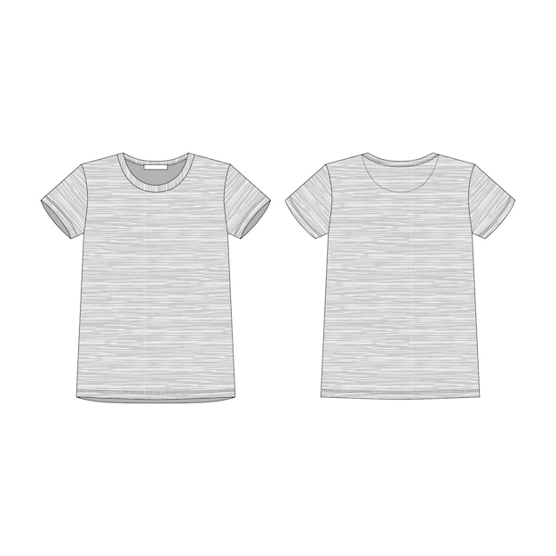 melange grey t shirt