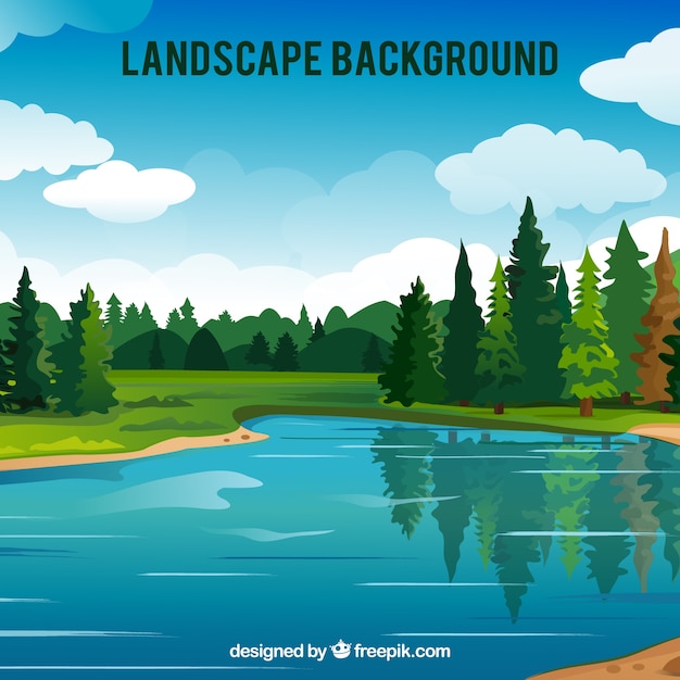 View Lake Vector Art - imgpngmotive