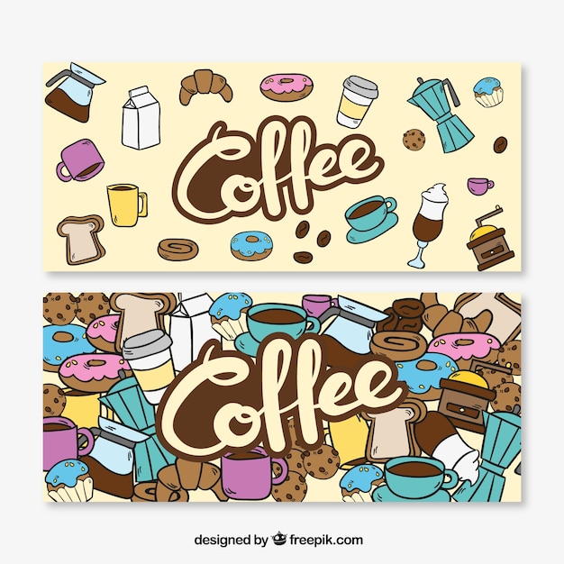 Free Free Coffee Banner Svg 167 SVG PNG EPS DXF File