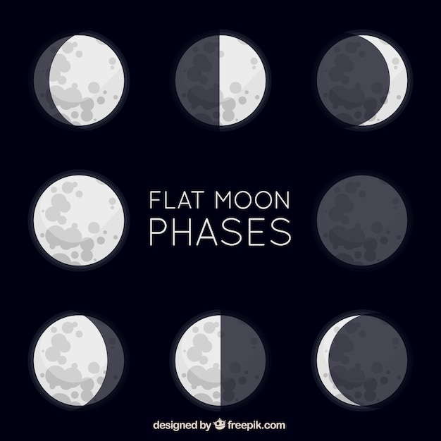 Great flat moon phases