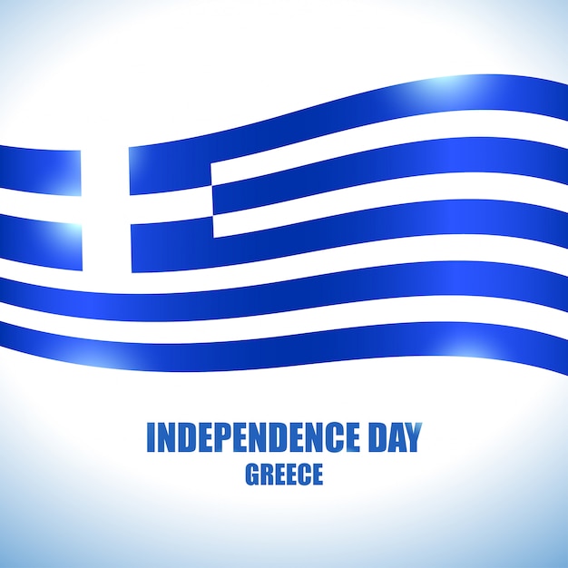 Download Greek flag independance day Vector | Premium Download