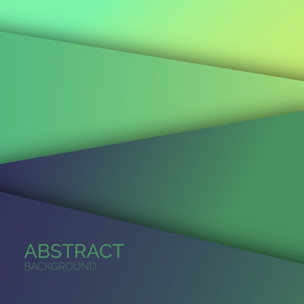 Green abstract background Vector | Free Download