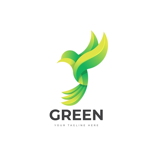 premium-vector-green-bird-logo-template-design