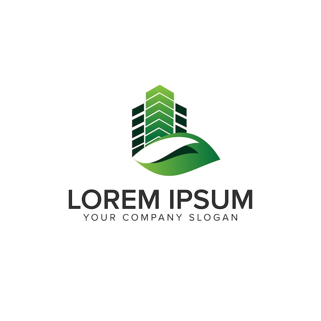 Download Free Green Building Logo Design Concept Template Premium Vector Use our free logo maker to create a logo and build your brand. Put your logo on business cards, promotional products, or your website for brand visibility.