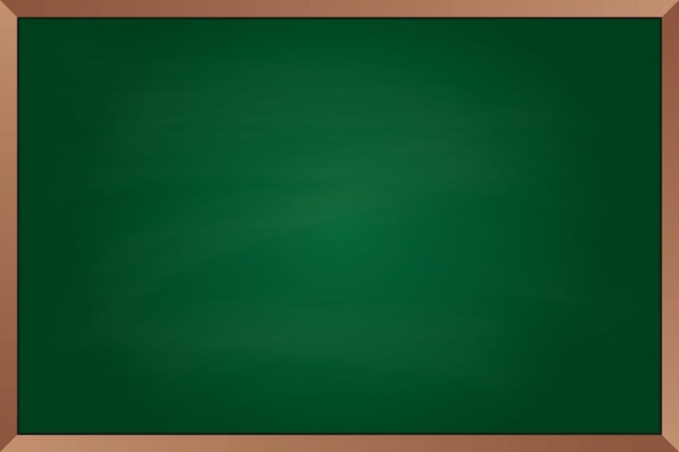 Premium Vector | Green chalkboard illustration