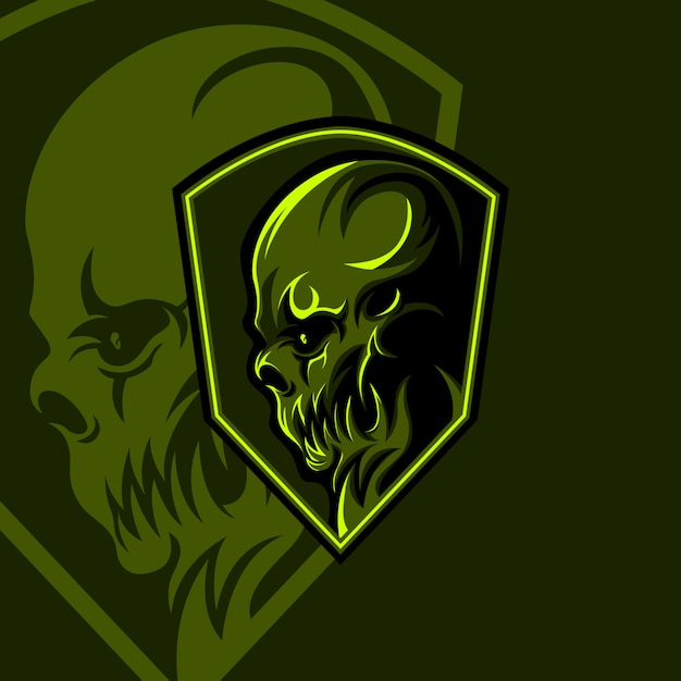 Download Free Green Enemy Esport Gaming Mascot Premium Vector Use our free logo maker to create a logo and build your brand. Put your logo on business cards, promotional products, or your website for brand visibility.