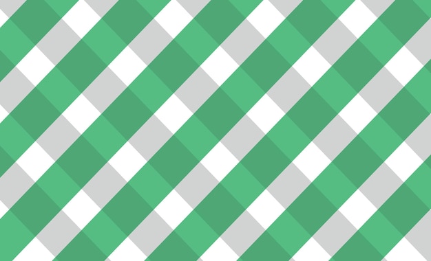 Premium Vector | Green gingham pattern vector background editable