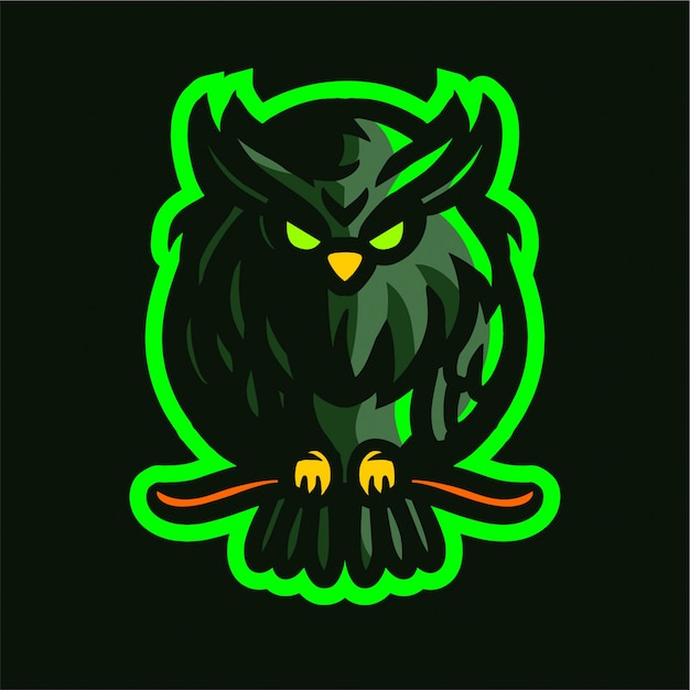 Download Free Green Owl Mascot Gaming Logo Premium Vector Use our free logo maker to create a logo and build your brand. Put your logo on business cards, promotional products, or your website for brand visibility.