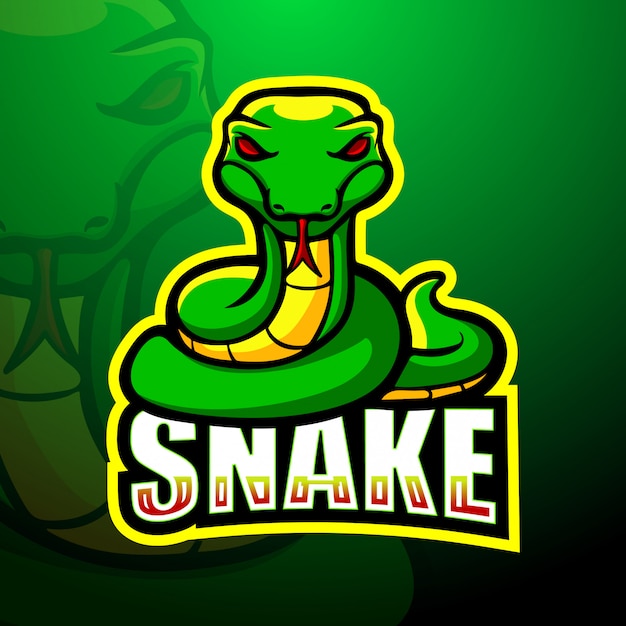 Download Free Green Snake Mascot Esport Illustration Premium Vector Use our free logo maker to create a logo and build your brand. Put your logo on business cards, promotional products, or your website for brand visibility.