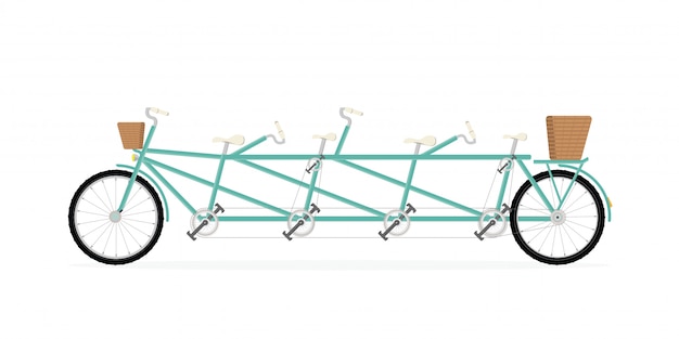 types of tandem bikes