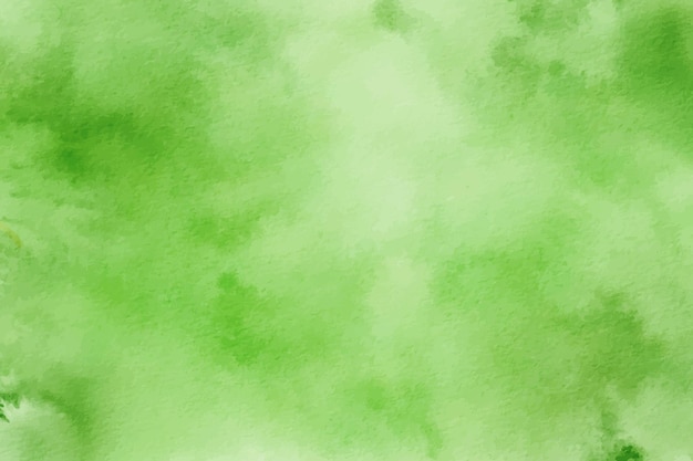 Premium Vector Green Watercolor Background Texture Digital