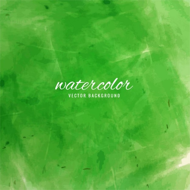 Free Vector | Green watercolor background