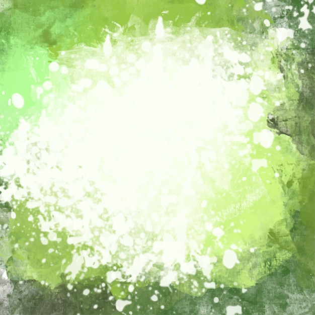 Free Vector | Green watercolor background