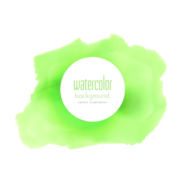 Green watercolor texture background