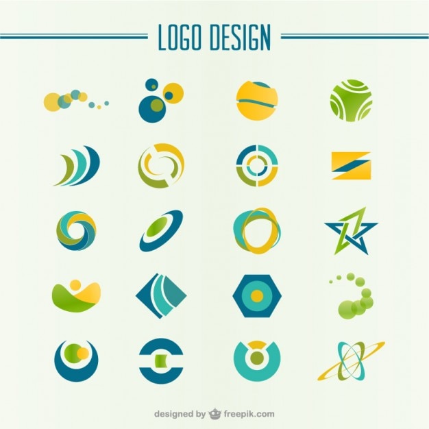 Download Free Green And Yellow Abstract Logo Free Vector Use our free logo maker to create a logo and build your brand. Put your logo on business cards, promotional products, or your website for brand visibility.