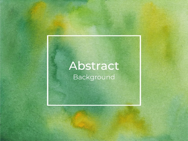 Premium Vector | Green and yellow watercolor splash texture background