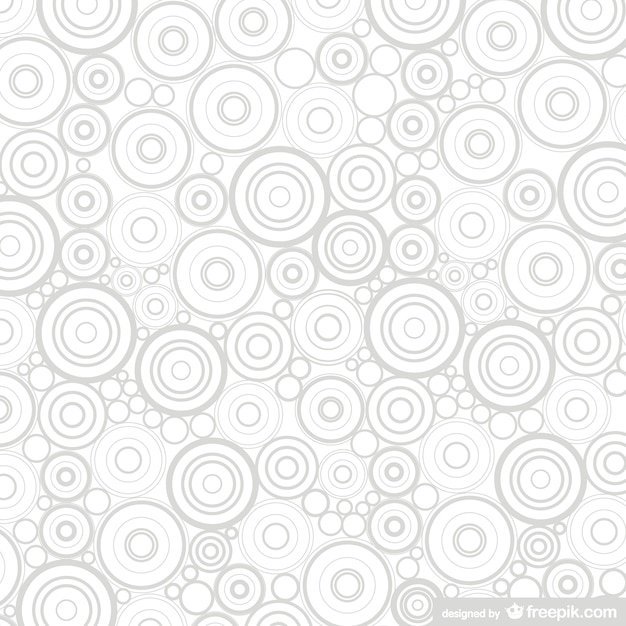 Free Vector Grey Circles Abstract Background