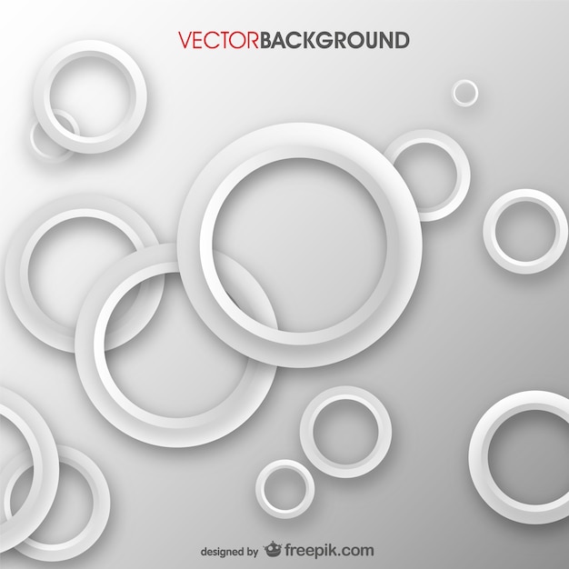 Free Vector | Grey circles background