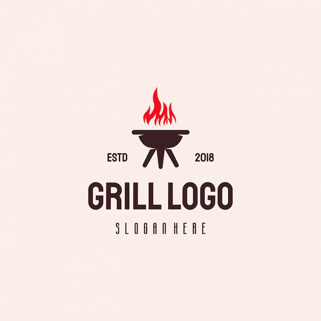 Download Free Grill Food Logo Design Barbecue Logo Template Premium Vector Use our free logo maker to create a logo and build your brand. Put your logo on business cards, promotional products, or your website for brand visibility.