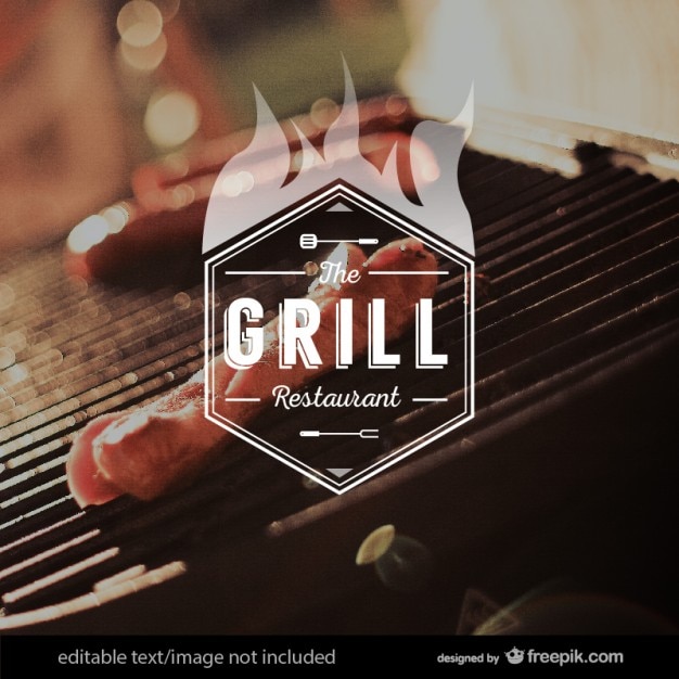 Download Free Grill Logo Free Vector Use our free logo maker to create a logo and build your brand. Put your logo on business cards, promotional products, or your website for brand visibility.