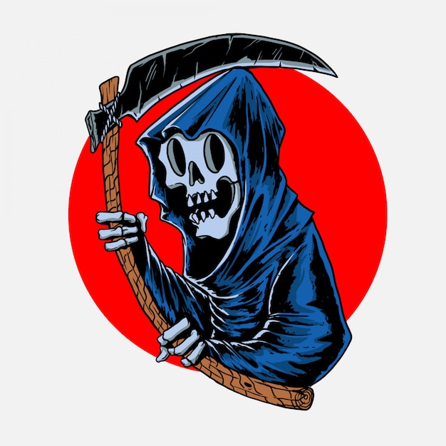 grim reaper scythe or sickle