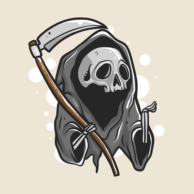 Download Free Grim Reaper Illustration Premium Vector Use our free logo maker to create a logo and build your brand. Put your logo on business cards, promotional products, or your website for brand visibility.