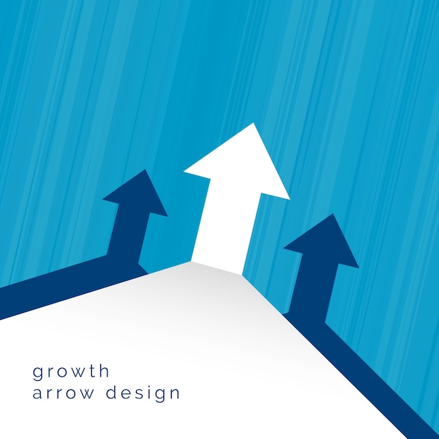 Growing arrows design