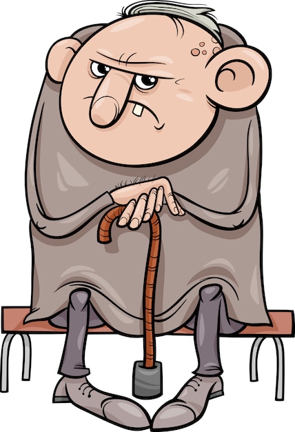 rizky: [Download 46+] View Old Man Picture Cartoon Pictures vector
