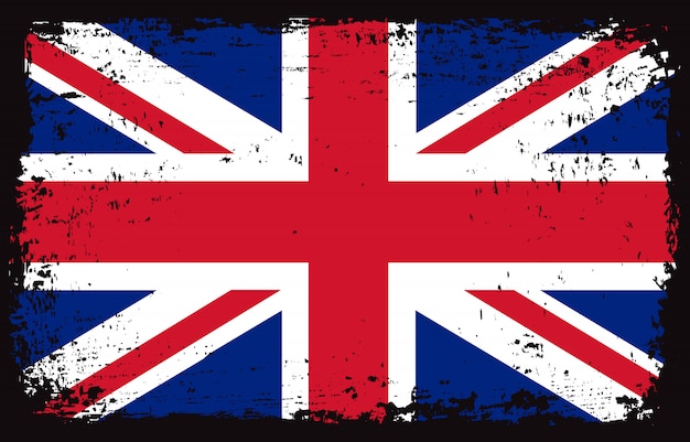 Download Grunge british flag | Premium Vector