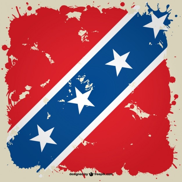 Download Grunge Confederate flag Vector | Free Download