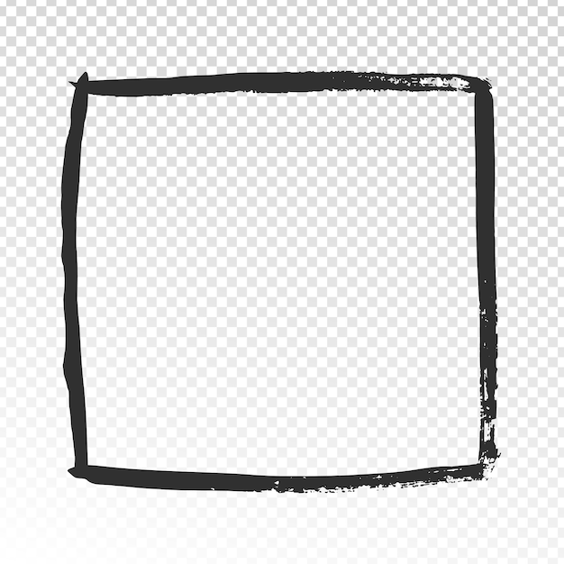 Download Grunge square frame Vector | Premium Download