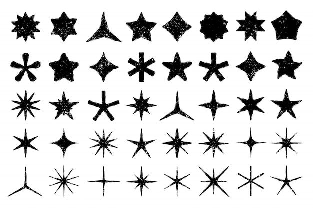 Hand Drawn Star Svg 9150